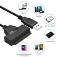 thumbnail image 3 of Bearachild Cable adaptador USB SATA 2,5 de 22 pines y 2,5 pulgadas, convertidor portátil de disco duro, Cable de conexión de ordenador electrónico Juegos de teclado y mouse para computadora USB 2.0, 3 of 6