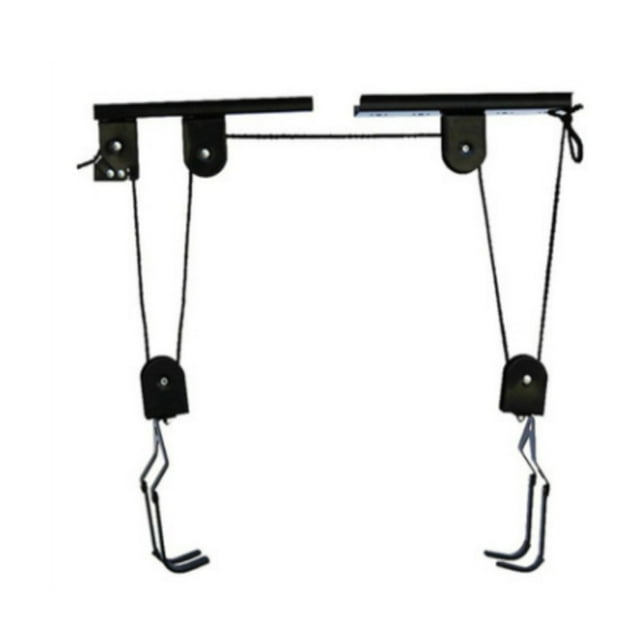 Baohd Universal Bike Adjustable Hoist Lift Pulley System Ceiling Hanger Display Holder Hanging Hook Cycling Accessories