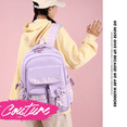 thumbnail image 5 of BTEPSGA School Backpack, Bookbags Back Pack School Bag Cute Stylish Plaid Backpack, 5 of 7
