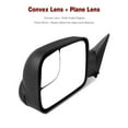 thumbnail image 3 of Ledkingdomus Pair Manual Tow Mirrors for Dodge 1994-2001 RAM 1500 94-02 RAM 2500 3500 with Convex, 3 of 7