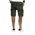 thumbnail image 4 of Txlixc Pantalones cortos de verano para hombres, pantalones cortos de cuerda de color sólido con bolsillos Txlixc moda, 4 of 7