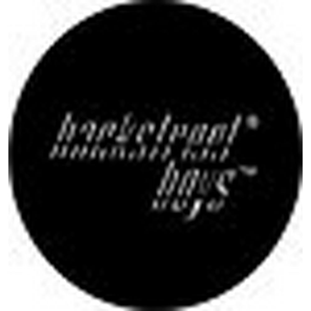 Backstreet Boys Logo (White Font On Black) 1 1/4" Button / Pin