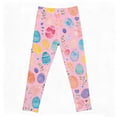thumbnail image 5 of Girl's Pants Easter Print Tights Stretchy Athletic Leggings Soft Base Layer Trousers, 5 of 5