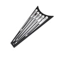 thumbnail image 5 of Cubierta de la parrilla del Radiador Baoblaze para Oad King 1993-2013 CNC Aluminio Anodizado Negro, 5 of 5