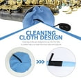 thumbnail image 4 of Musical Instruments Cleaning Cloth Clarinet Saxophone Cleaning Tool Instrument Cleaner, 4 of 7