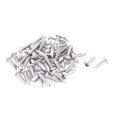 thumbnail image 1 of 50 Pcs Tornillos autorroscantes de acero inoxidable Phillips redondos de 3.5mmx13mm, 1 of 1
