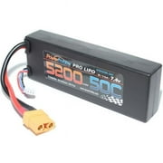 Power Hobby PHB2S520050C 5200 mAh 7.4V 2S 50C LiPo Battery with Hardwired XT90