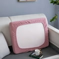 thumbnail image 1 of Seat Cover Solid Colors Washable Soft Removable Simplicity All-Inclusive Comfortable High Elasticity Sofa Cushion, 1 of 6