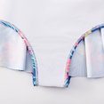 thumbnail image 4 of Edvintorg Flower Print Swimsuits for Kids Girls Fashion Cute Sleeveless Ruffles One-Piece Bikini Swimsuit Children Beach Wear 4-12Years, 4 of 7