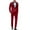 Red, variant on Ediodpoh Men's Suits for Events Parties Weddings and Everyday Wear Slim Fit with Stylish Neckline Design Versatile Year Round Attire for Modern Men Trousers Sets Red XL