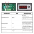thumbnail image 4 of Pantalla Potenciómetro De Pantalla Digital De 10 K Ohmios Potenciómetro Programable De CC De 4 Dígitos De 0,4 Pulgadas Para Inversor Controlador De Velocidad, 4 of 7