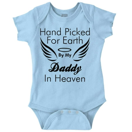 

In Memory Responder Army Police Dad Romper Boys or Girls Infant Baby Brisco Brands 24M