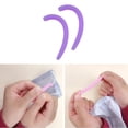 thumbnail image 3 of 10x Máscara de silicona Empuñaduras para los oídos Máscara protectora suave para los oídos Cuerdas para los oídos Extensor de cable Púrpura jinwen Hebilla de extensión del cordón auditivo, 3 of 8