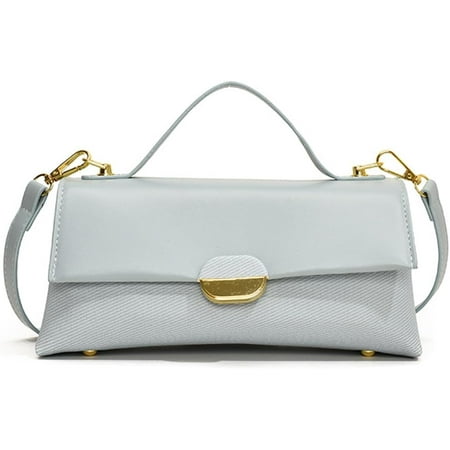 DanceeMangoos Tote Bag for Women Faux Leather Shoulder Bag Casual Top Handle Handbag Fashion Crossbody Purse With Magnetic Buckle
