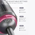 thumbnail image 4 of Blow Dryer Brush, 4-in-1 Blowout Brush, Hair Dryer Brush and Volumizer, Negative Ion Detachable Hair Dryer Styler Hot Air Hair Dryer for Straightening Curling Drying Multifunctional Styling, 4 of 9