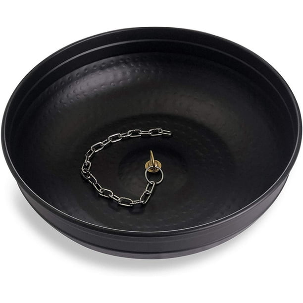 Monarch Rain Chains Hand Hammered Mild Steel Black Powder Coated