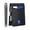 Black, variant on Black Black Leather Money Clip Wallet For Men Slim Bifold Credit Card Holder With Rfid Blocking Id Window Minimalist Design Thin For Travel Daily Gift Use