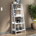thumbnail image 2 of Mueble Biblioteca Librero Madesa Con 4 Niveles Blanco Madesa Escalera, 2 of 8