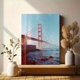 thumbnail image 6 of Golden Gate Bridge Canvas Print, Perfect Wall Decor for Living Room Bedroom Office Entryway Cafe, 6 of 8
