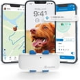 thumbnail image 1 of Tractive GPS Pet Tracker for Dogs - Waterproof, GPS Location & Smart Activity Tracker, Unlimited Range, Works with Any Collar (White), 1 of 8