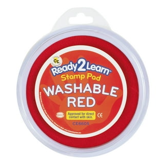 Giant Washable Ink Pad 5 6” Colors Red Blue Green Purple Orange Lakeshore