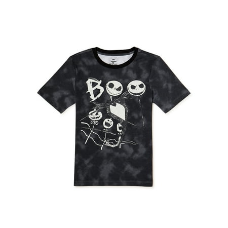 Nightmare Before Christmas Boys Holiday T-Shirt, Sizes 4-18