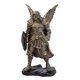 thumbnail image 1 of Figura de guerrero ángel, regalo ideal, adorno de mesa para vitrina, oficina o hogar. Oro B, 1 of 9