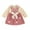 Pink, variant on Bagilaanoe Toddler Baby Girl Spring Dress Long Sleeve A-line Dresses 10M 12M 2T 3T 4T 5T Kids Patchwork Casual Swing Sundress