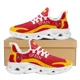 thumbnail image 1 of Zapatillas deportivas con estampado de la bandera de España, informales, ligeras, con cordones, vulcanizadas, cómodas y transpirables para correr., 1 of 6