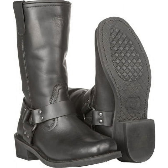 Highway 21 Spark Boots, Protective Leather Motorcycle Boots for Men and Women, All-Weather Apparel for Rugged Riding 14