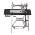 thumbnail image 4 of Sewing Machine Ornament, Dollhouse Stitching Machinery Retro Design Alloy Material  For Office For Family, 4 of 8