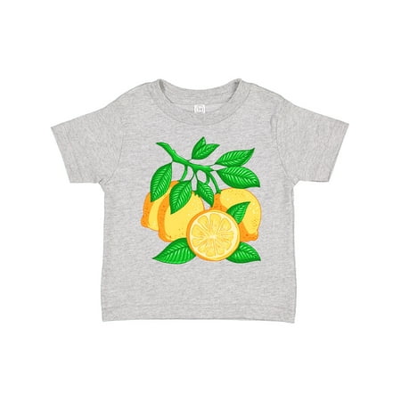 

Inktastic I Love Lemons with Lemon Tree Branch Illustration Gift Toddler Boy or Toddler Girl T-Shirt