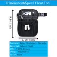 thumbnail image 3 of Riñonera de Enfermería, Riñonera de Enfermería para Enfermeras, Riñonera Médica, Bolsa Organizadora, para Enfermera, RN, CNA, NP, EMT-Negro, 3 of 5