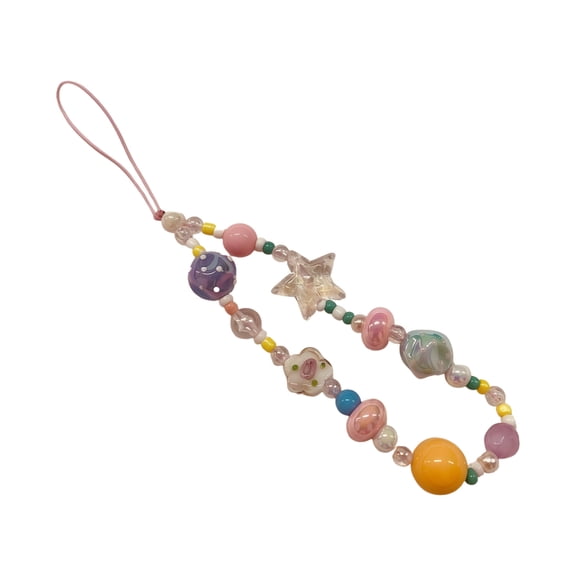 Beaded Hand Strap for Phone & Camera, 6.69in Lanyard for Content Creators & Travelers