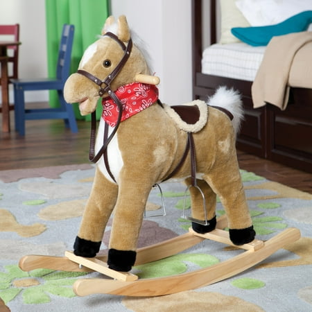 Charm Blonde Rocking Horse with Movement and Sounds