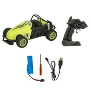 Hosim Buggy Dual-Speed Road 1:20 Racing RC Car 2.4GHz All Terrain Remote Control Car with 1 Rechargeable Battery,35 Min Play Gift for Boy Girl (Yellow)