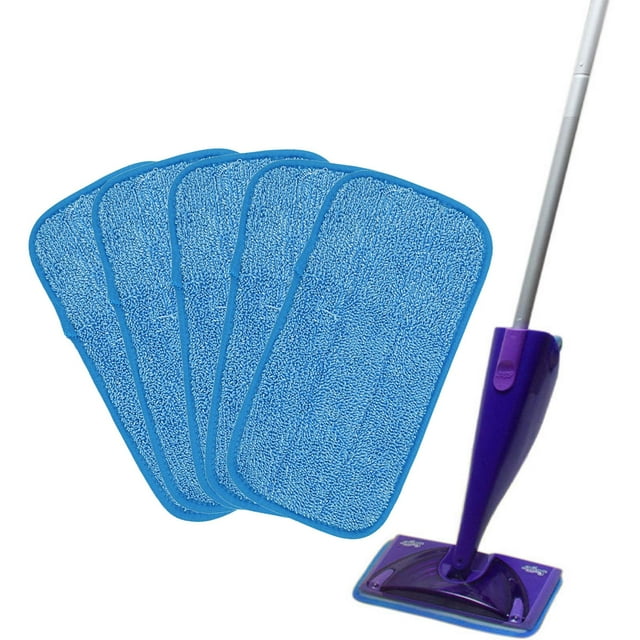 Reusable Microfiber Cleaning Pads for WetJet Flat Mop System Efficient and Liquid Absorption