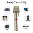 thumbnail image 2 of RYUJNDK Professional Vocalists Microphones Handheld Vocal Condenser Microphones Handheld Mic for Speakers Vocal Singin, 2 of 10