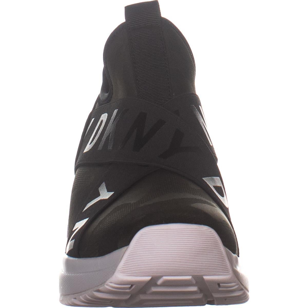 dkny leya wedge sneakers