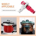 thumbnail image 3 of YOSADIER 2Pcs Aluminum Electric Pressure Cooker Float Valve Universal Design for Home Use and Restaurant, 3 of 5