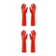 thumbnail image 2 of Toystoory 2X guantes de goma utensilio de cocina herramienta de jardinería mano de obra práctica gran sellado guante de manopla para lavar Rojo L 2Conjunto, 2 of 6