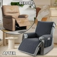 thumbnail image 6 of Aorsher 100% Waterproof Recliner Chair Cover for Home, Non Slip Covers for Recliner Chair with Pocket, Washable Reclining Chair Cover Furniture Protector for Kids, Pets, 6 of 15