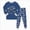 PP48-Blue, variant on 2-3 Years Toddler Boys Girls Pajamas Sets Daily Snug Fit Sleepwear Set Sleepwear Clothes Set Loungewear