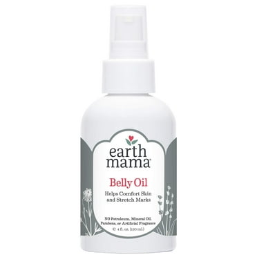 Piket Dronken worden Kenia Earth Mama Belly Oil for Itchy Pregnancy Stretch Marks (4 fl oz) -  Walmart.com