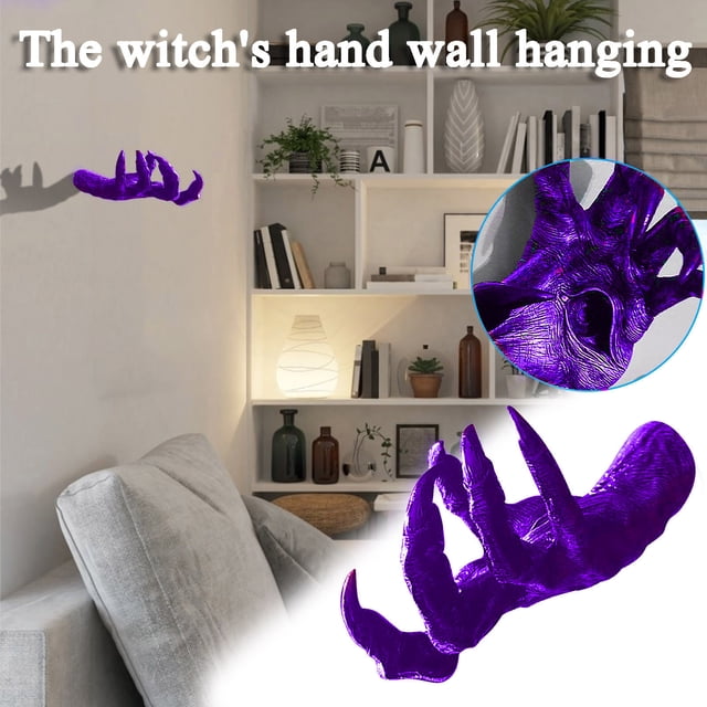 onlyliua Ofertas Flash La Mano de La Bruja Colgante de Pared Características Decoración Accesorios Creativos