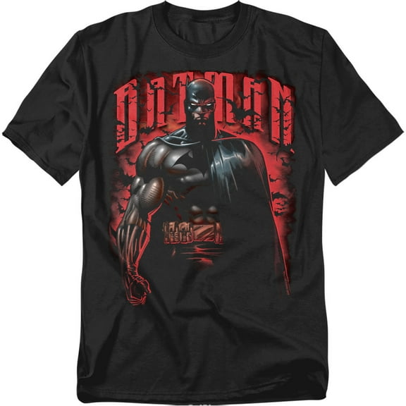 Batman T-Shirt Red Knight Unisex Graphic Tee For Men & Women Black 