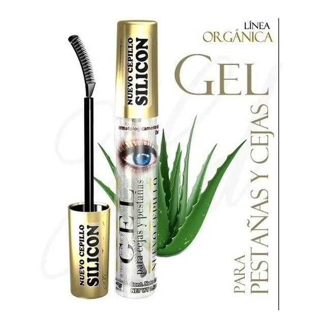 Máscara De Pestañas Hollywood Cosmetics Orgánica Gel Para Pestañas Y Cejas Holliwood Pestañas y cejas