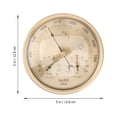 thumbnail image 2 of 3 in 1 Barometer Thermometer Hygrometer Dial Type Weather Station Air Pressure Temperature Humidity Meter, 2 of 5