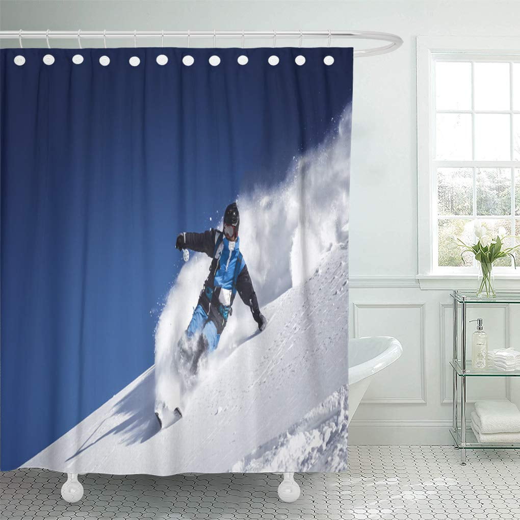 SUTTOM Snow Blue Ski Skiing Powder Skier Backcountry Sky Fresh Shower