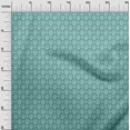 thumbnail image 2 of oneOone Viscose Jersey Fabric Floral Block Print Fabric BTY 60 Inch Wide, 2 of 4